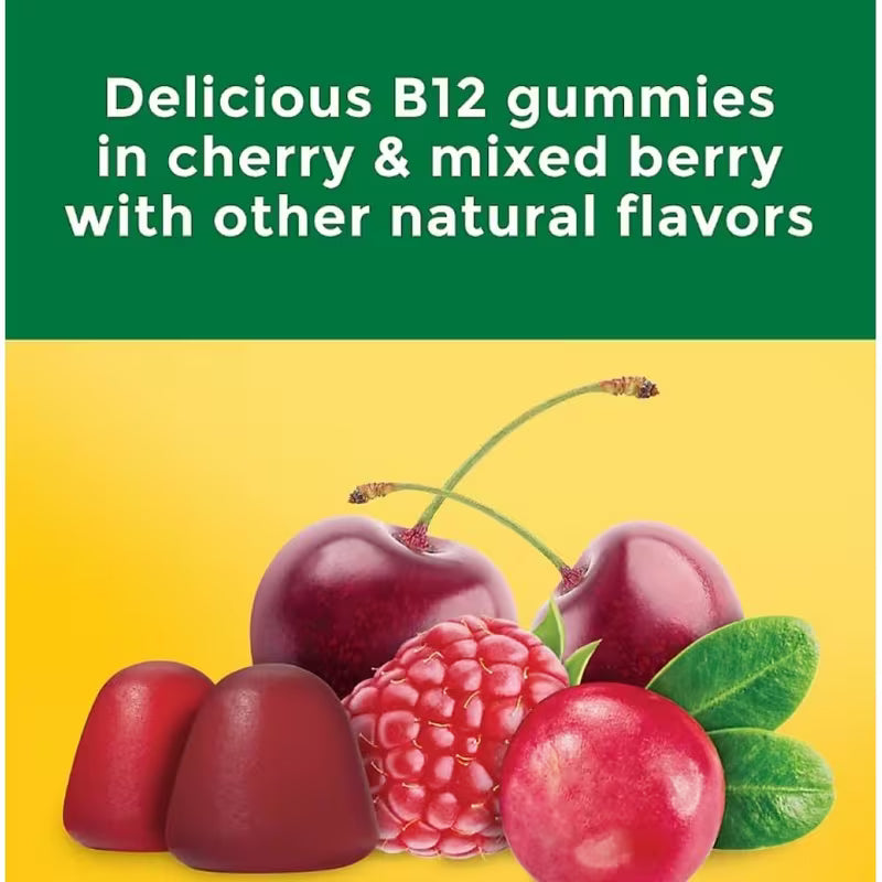 Nature Made B12 Gummies Extra Strength 3000 MCG PER 2 Gummies (160 CT)