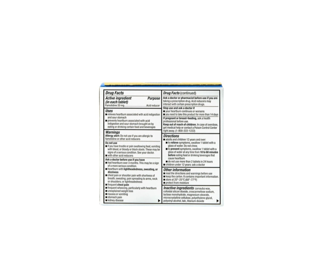 Berkley Jensen Maximum Strength Famotidine Tablets, 200 ct
