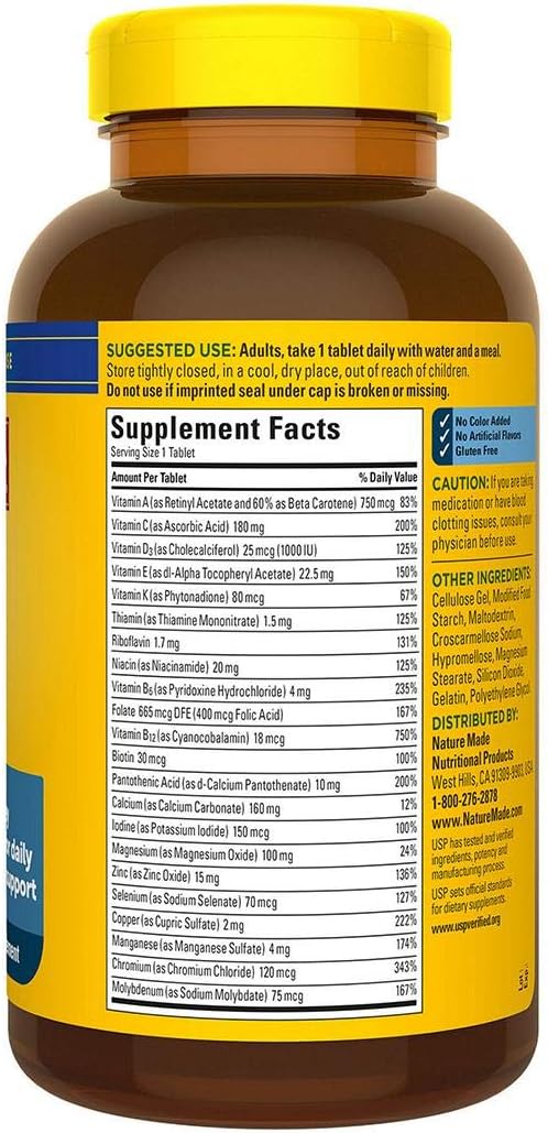 Nature Made Multivitamin For Him Tablets, 300 ct