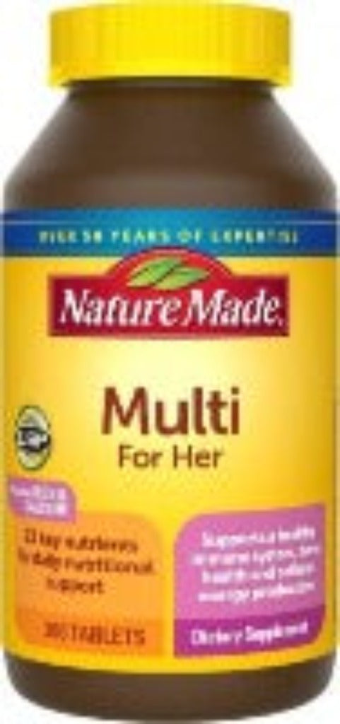 Nature Made Multivitamin For Her Tablets, 300 ct