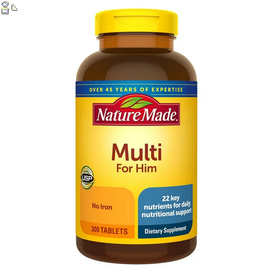 Nature Made Multivitamin For Him Tablets, 300 ct